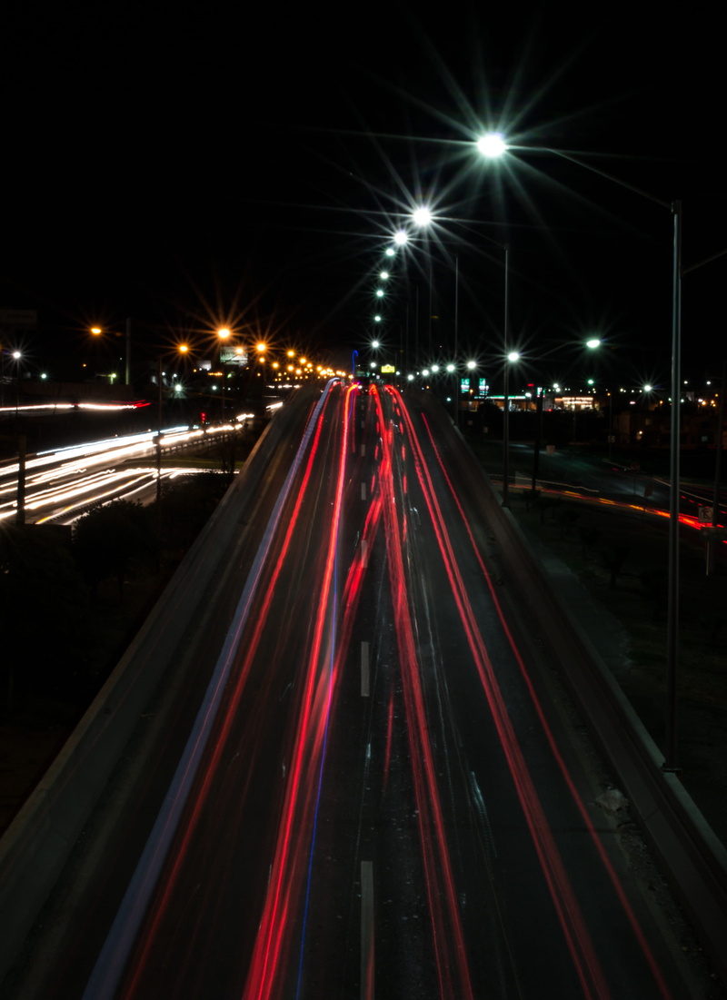 lighting equipment, blurred motion, Highway, mexico, city, speed, transportation, Long Exposure, mode of transportation, Motion, red, lights, photography