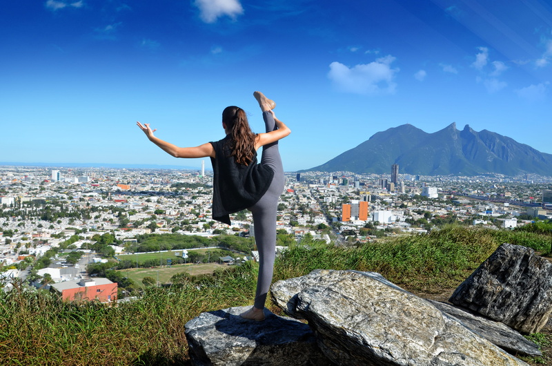 monterrey, dance, dancing, 4K, nuevo leon, ballet, sky, lifestyles, day, adult, ballerina, architecture, standing, mountain, full length, limb, city, dance class