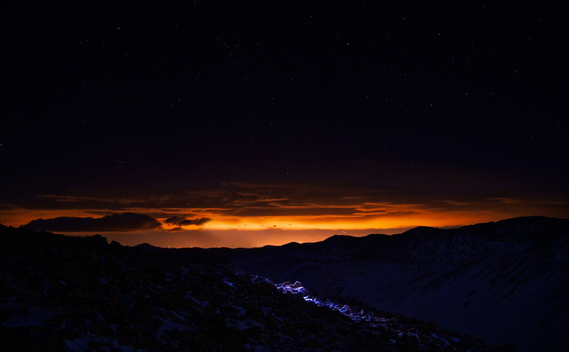 Sun and Sky, tranquility, Mountains, Winter, Nature, Epic, Pass, tranquil scene, Dark, scenics - nature, cold temperature, sky, loveland, no people, astronomy