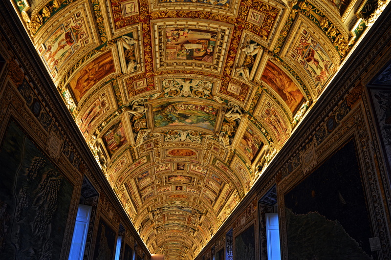 art and craft, architectural column, ceiling, vatican city, royalty, travel destinations, the past, ancient, religion, catholic, masterpiece, arch, historical