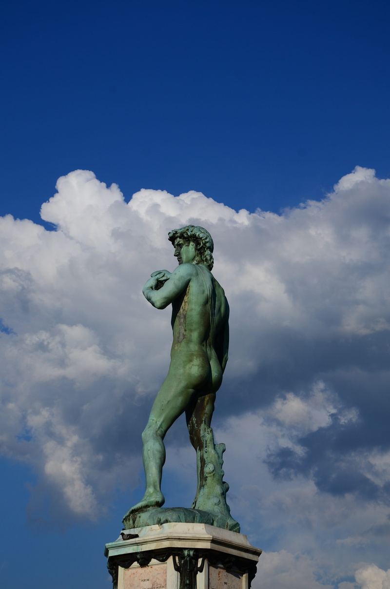 Florence, the past, masterpiece, firenze, creativity, travel destinations, low angle view, art and craft, Marble, famous, fine art statue, nature, human representation