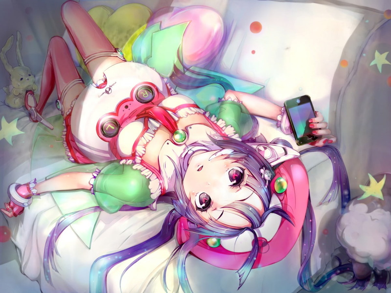 jewelry, no people, indoors, craft, creativity, 480P, Tone Rion, animal representation, choice, decoration, twintails, animal, long hair, variation, anime