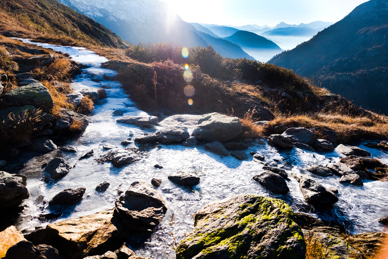 hiking, tranquil scene, explore, tranquility, frozen, mountain peak, hiking path, scenics - nature, idyllic, climbing, rock - object, sky, rock, outdoors
