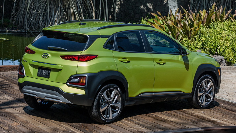 Green Car, Car, Crossover Car, Hyundai, Hyundai Kona, 1080P, SUV, Compact Car