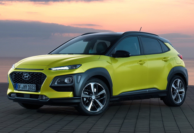 no people, hyundai, mode of transportation, (2018), outdoors, kona, sports car, vintage car, 720P, car, land vehicle, sunset, personal land vehicle, stationary