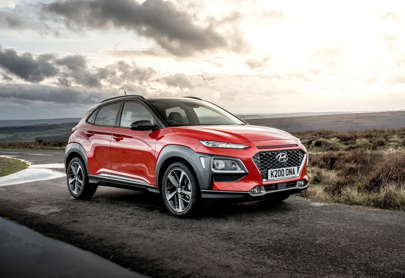 sky, motor vehicle, cloud - sky, land, hyundai, nature, road, day, 720P, non-urban scene, car, mode of transportation, sunset, red, no people, retro styled