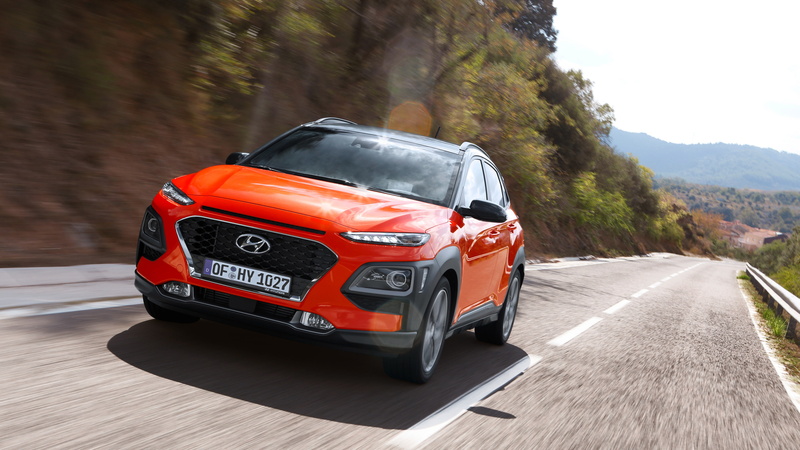 2018, Hyundai, Kona, 4K