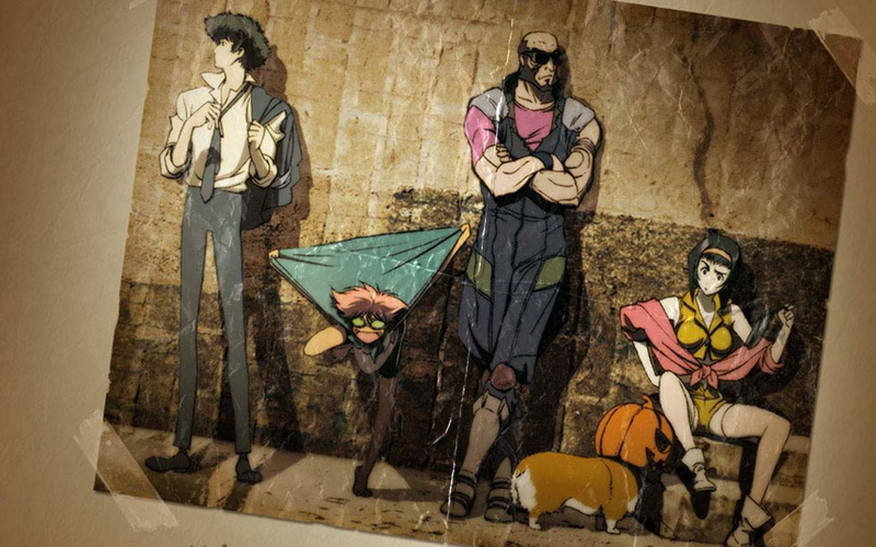 Spike Spiegel, 720P, Jet Black, Faye Valentine, Ein (Cowboy Bebop), Cowboy Bebop, Anime
