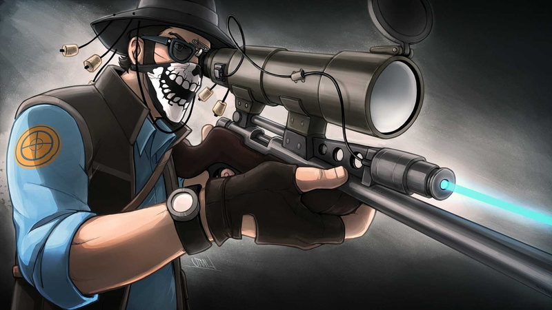 communication, security, futuristic, protection, adult, gun, science, Team Fortress 2, aggression, hand, video games, weapon, side view, one person, human hand