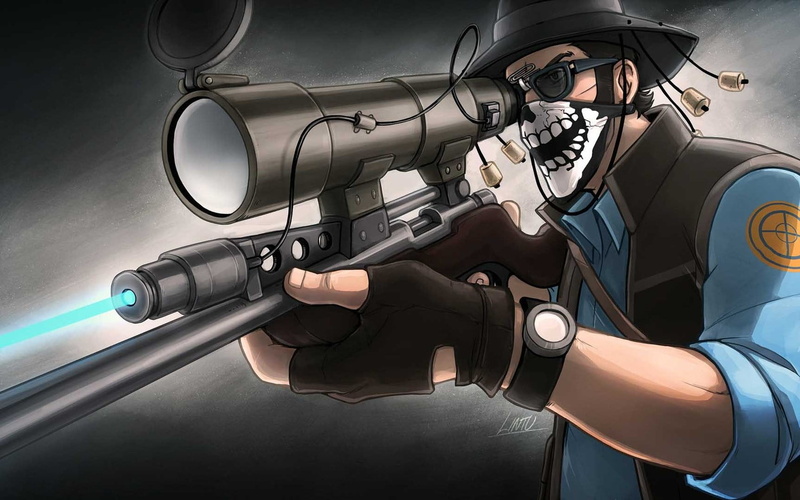 one person, 720P, communication, man, human limb, rifle, sniper, sign, human hand, holding, Games, game, indoors, day, epic, hand, gun, expertise, females