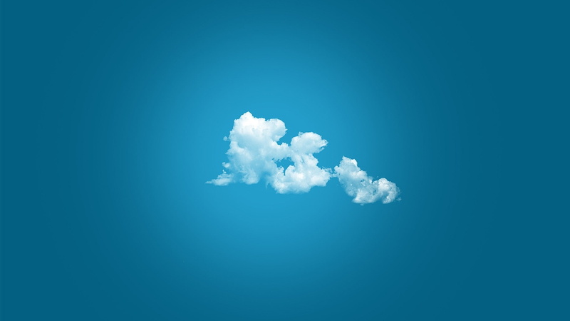 background, Abstract, art, sky, hd, 1080P, Clouds, skyscapes, x, blue, minimalistic, nature