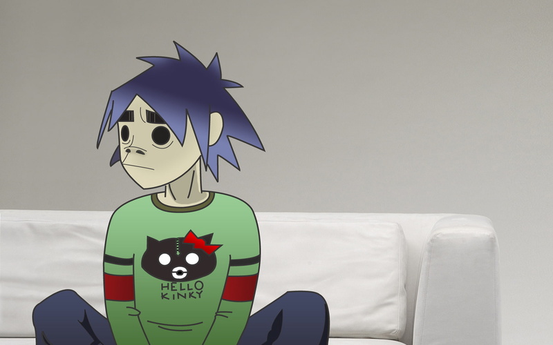 hd, anime, gorillaz, music, gorilla, 720P, illustration