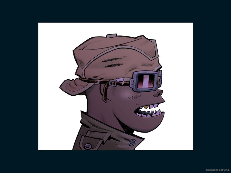 hd, 480P, gorillaz, music, illustration