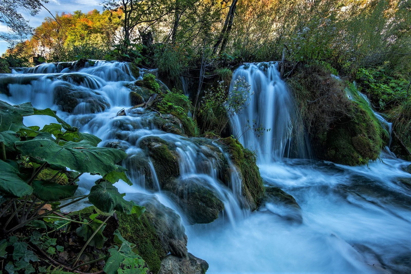 Waterfalls, Waterfall, 1080P, Plitvice Lake National Park, Earth