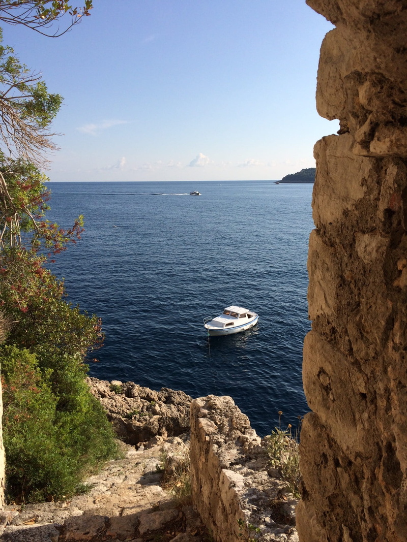 croatia, old, sailboat, architecture, vacation, adriatic, yacht, blue, mediterranean, dubrovnik, medieval, tranquility, no people, tourist, ancient, sky