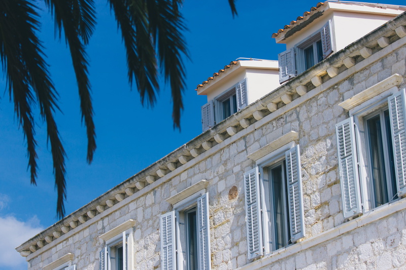 city, blue, sunlight, 4K, home, sky, architecture, architectural column, residential district, plant, day, croatia, outdoors, window, low angle view, building