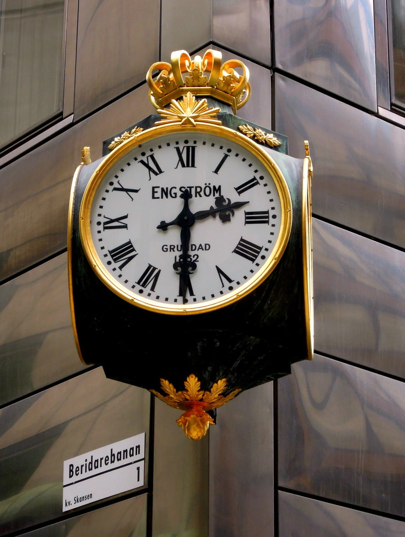 instrument of time, clearance, geometric shape, old clock, minute hand, former, sweden, angle, glass - material, low angle view, minute, design, building