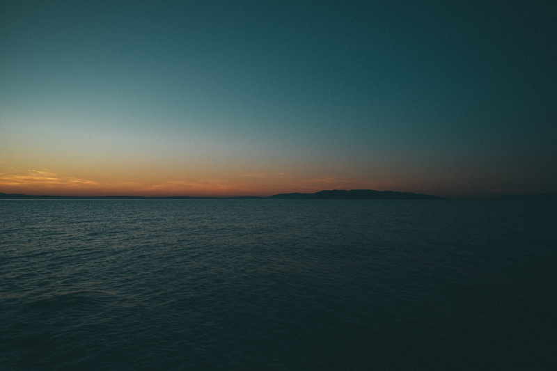 no people, nature, beauty in nature, landscape, copy space, sky, igralište beach, clear sky, dusk, scenics - nature, tranquility, waterfront, tranquil scene