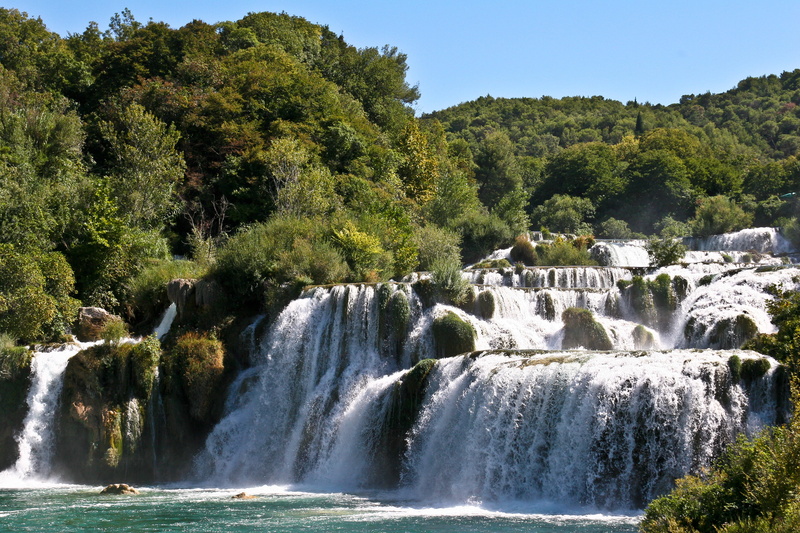lozovac, day, waterfalls, no people, krka, long exposure, sunlight, park, nature, rock, krka national park, flowing, water, blurred motion, growth, croatia