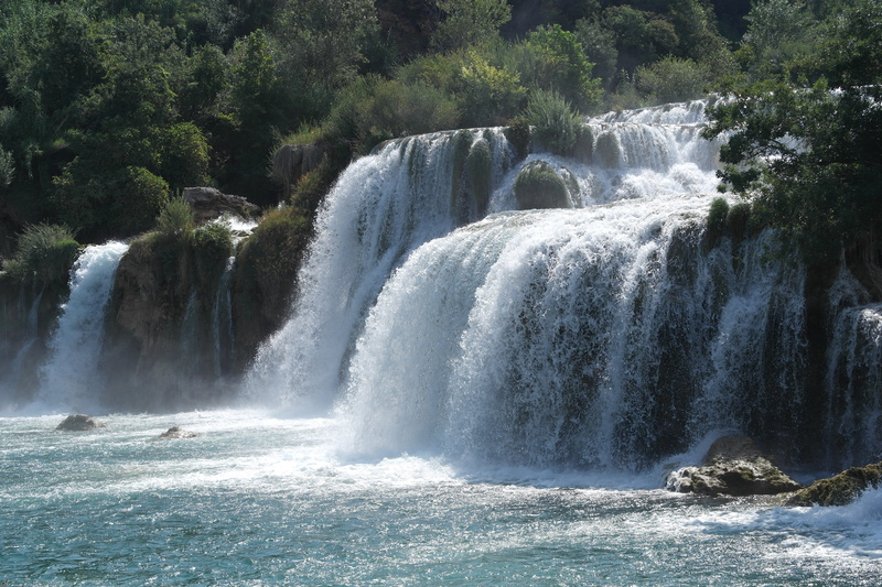 krka, flowing, land, outdoors, sport, no people, croatia, 5K, long exposure, motion, day, blurred motion, flowing water, splashing, forest, purity, power