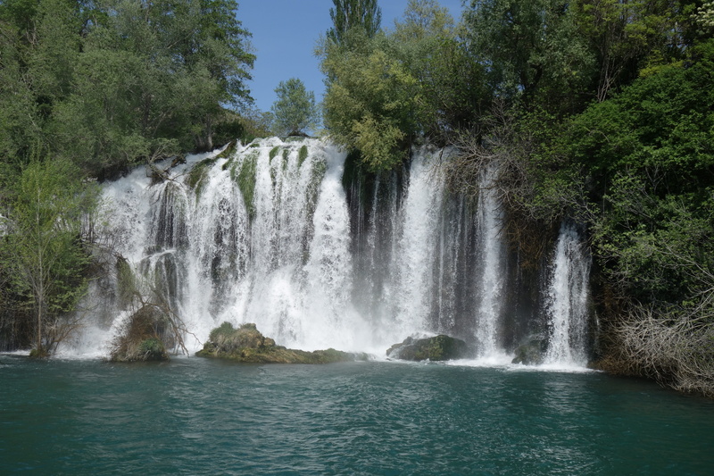 growth, motion, 5K, green color, no people, forest, cascade, environment, power in nature, falling water, blurred motion, krka, day, plant, waterfall