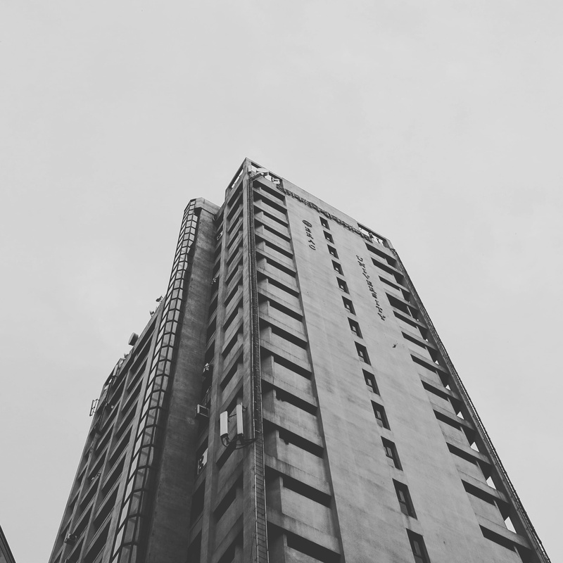 low angle view, concrete, bangladesh, office, clear sky, copy space, 2K, architecture, brac university, no people, city, sky, apartment, day, tower, skyscraper