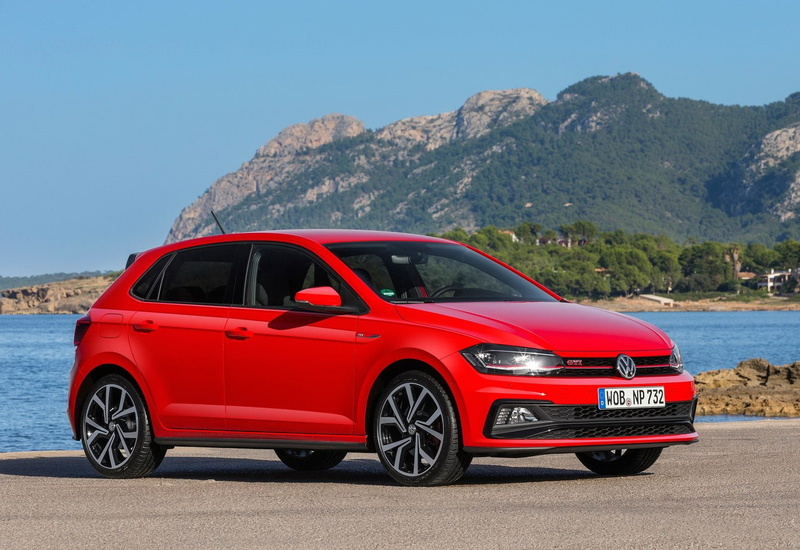 day, red, scenics - nature, gti, car, no people, motor vehicle, sea, transportation, volkswagen, water, outdoors, land vehicle, mode of transportation