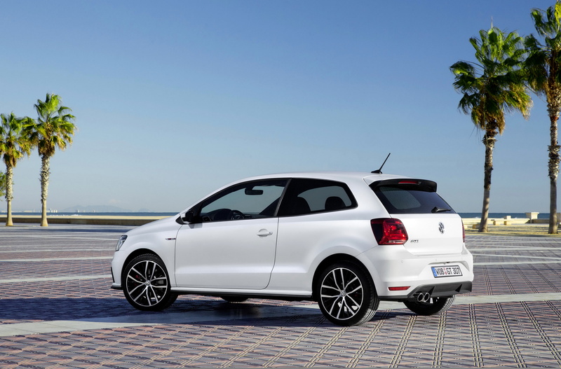 white, 2014, side, Volkswagen, 2K, Polo GTI, photo, car