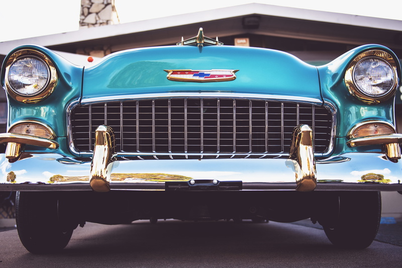 mode of transportation, no people, restored, public show, bumper, transportation, chrome, vintage car, luxury, headlights, headlight, antique, vehicle