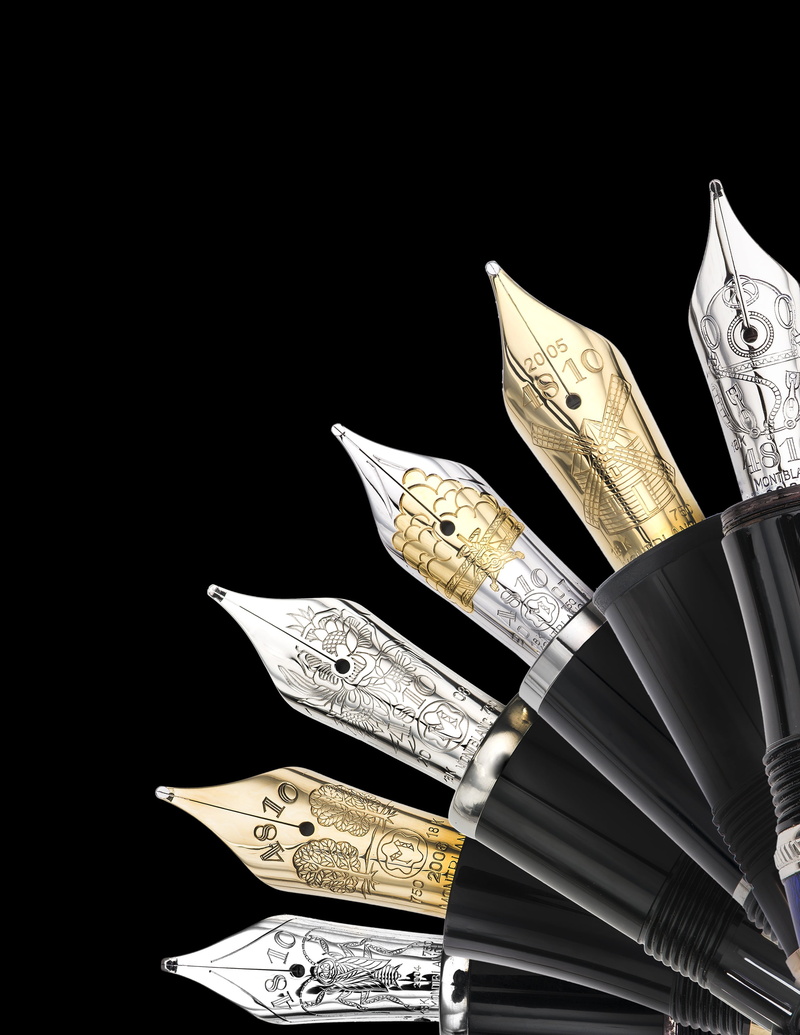 weapon, montblanc, economy, assorted, still life, art and craft, pens, military, 2K, writing, finance, fountain, representation, dark, color, studio shot