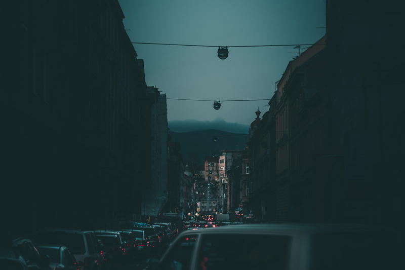 urban, land vehicle, street, transportation, road, city, grad zagreb, building exterior, hrvatska, weather, traffic, built structure, traffic jam, asphalt