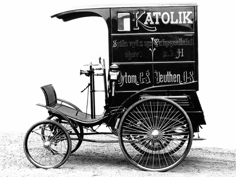 combinations, velo, transport, 1080P, benz, 1896, lieferwagen, delivery, retro