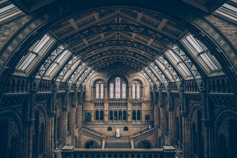 4K, architecture, photography, Natural History Museum, building