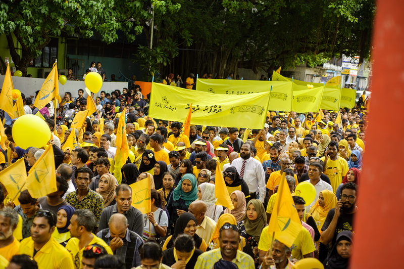 yellow, adult, group, group of people, demonstration, spectator, unity, street, democracy, rallying, women, veil, city, plant, crowd, men, outdoors, people