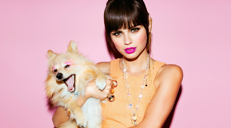 xenia deli 4k ultra high definition, young adult, looking at camera, one animal, women, fashion, small, 4K, one person, dog, teenager, canine, indoors