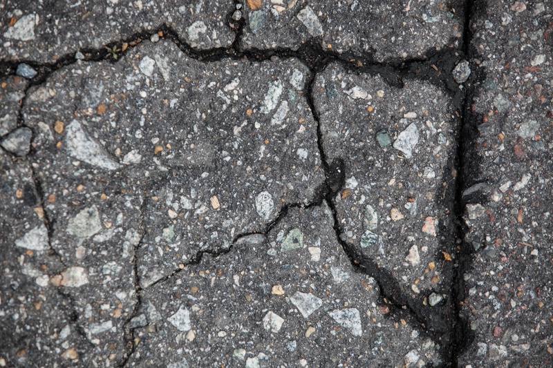 rock, road, street, close-up, concrete, textured, paving, no people, rock - object, cement, day, material, pattern, 4K, cracked, directly above, texture