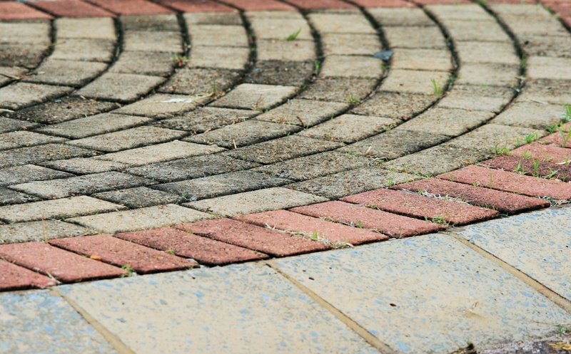 1080P, design, arrangement, surfaces, full frame, outdoors, pink, gray, curves, close-up, order, construction, tiles, backgrounds, in a row, paving, day