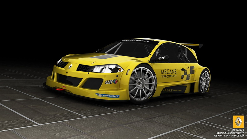 car, render, 1080P, Renault Megane RS
