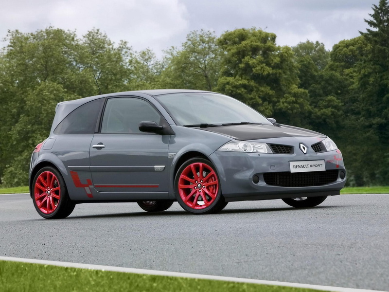 1080P, megane, renault, cars, grey, 2009, r