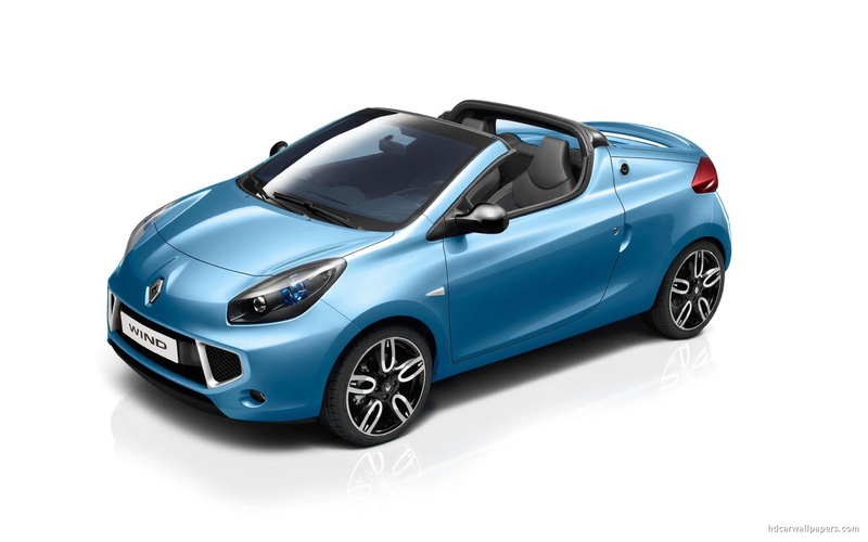 coupe, blue, 2010, renault, 1080P, cars, wind, convertible