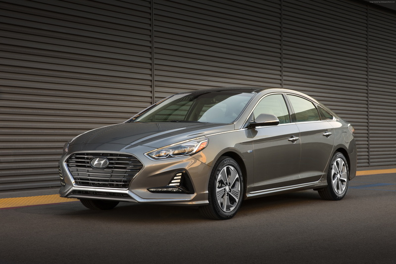 4k, 2K, 2018 Cars, Hyundai Sonata Hybrid