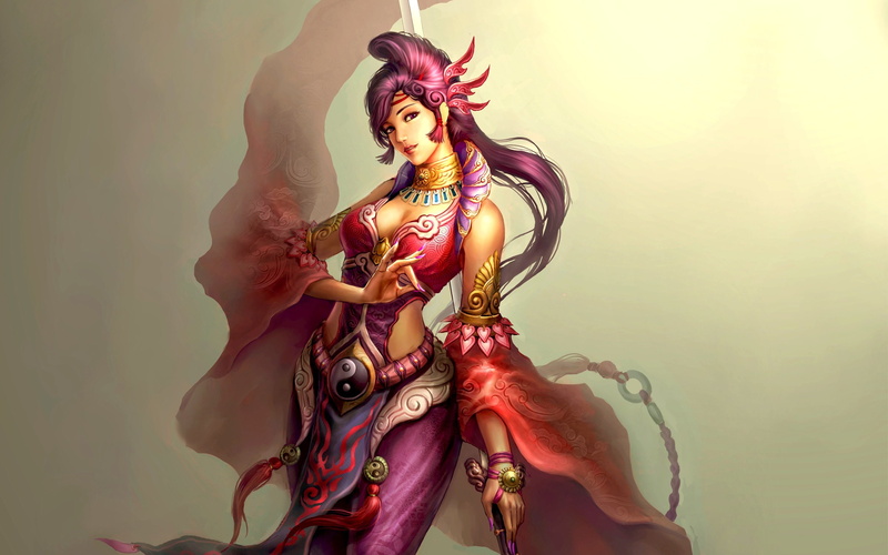 online, warrior, rpg, fantasy, 2K, action, poster, 2880x1800 px, martial, conquer, Fighting, mmo