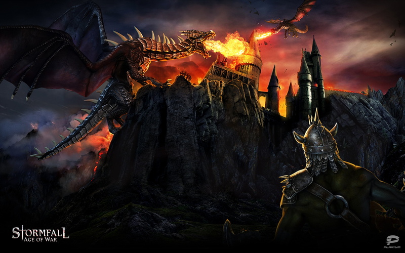 nature, action, burning, fantasy, human representation, mmo, creativity, architecture, dragon, online, fire - natural phenomenon, stormfall, sky, Medieval