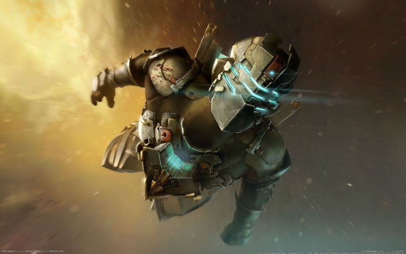 action, Deadspace, sci, shooter, warrior, Dead, fi, space, artwork, robot, 2880x1800 px, 2K, Futuristic, cyborg, alien, Fighting, Aliens