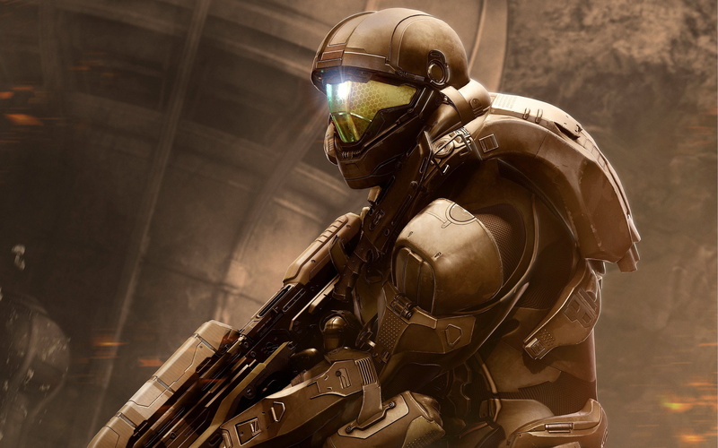 2K, warrior, shooter, Fighting, sci, Halo, Fps, Guardians, Futuristic, action, 5, fi, 2880x1800 px