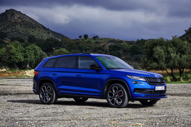 Vehicle, SUV, Škoda, Skoda Kodiaq, Blue Car, Skoda, Car, 5K