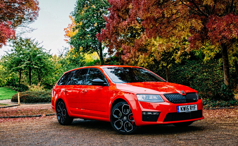 Skoda Octavia, Red Car, Škoda Octavia, Skoda, Car, Vehicle, 1080P