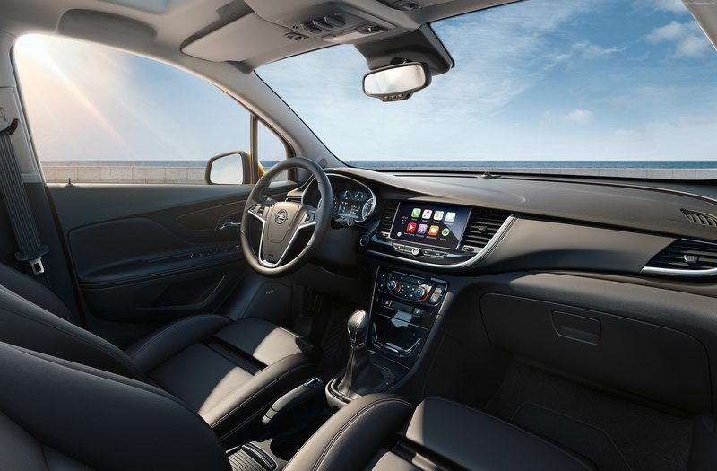 SUV, 4K, Opel Mokka X, interior, Geneva Auto Show 2016