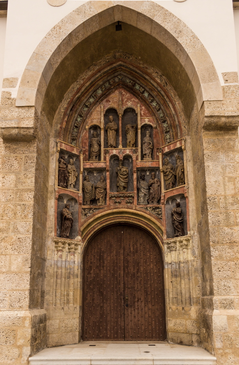 building exterior, old, arch, door, building, architecture, landmark, religion, catholic, 4K, entrance, place of worship, st marc church in zagreb, spirituality