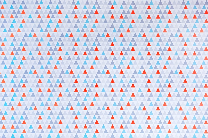 close-up, backgrounds, copy space, 4K, repetition, textured effect, triangle, background, triangle texture, textile, croatia, textured, red